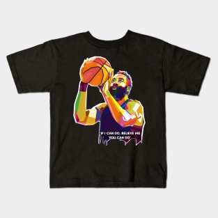 James Harden Quotes Kids T-Shirt